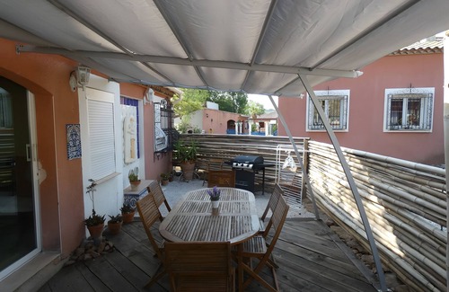 Cebazan House | Cottage 'Lotus 1' with private terrace and shared heated pool