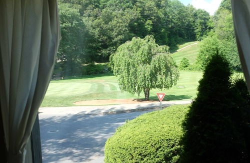 Waynesville Cottage | Cottage on the Greens- 2/2 home overlooking #2 green of Blue Ridge course at WCC. A/C, internet