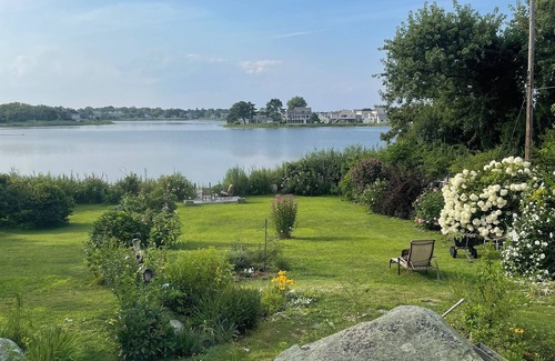 North Scituate House | Cottage retreat on tidal pond, steps to the beach