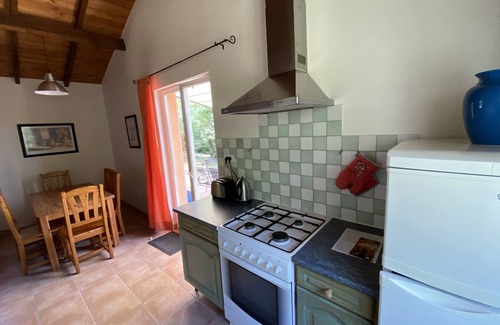Doissat Cottage | cottage SAPHIR heated pool, 5 pers., free wifi