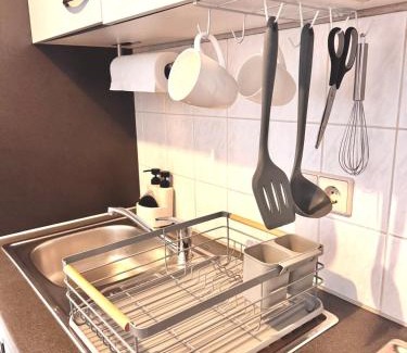 Cottbus Apartment | Cottbus-Apartments - Grey I privat I Wifi I Küche