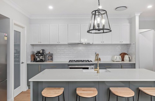 Moss Vale House | Country Charming. Enjoy your morning coffee with our cow neighbours!