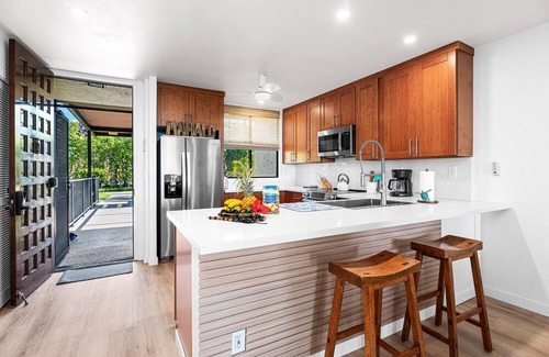 Keauhou Condo | Country Club Villas GEM! #239 NEW LISTING Ocean View AC No Stairs