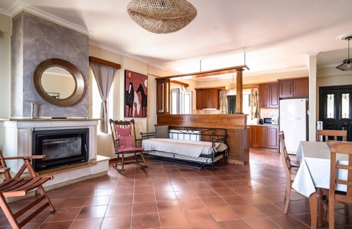 Evgiros Villa | Country House 'Sea View 1' with Sea View, Wi-Fi and Air Conditioning