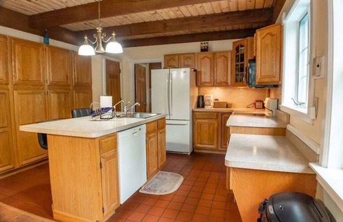 Johnsburg House | Countryside chalet with NEW hot tub on 10 Acres!