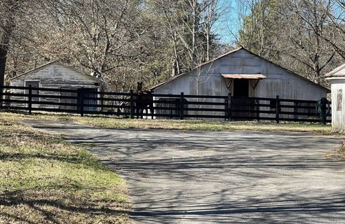 Powder Springs House | County Feel easy access to Truist Park/Lakepoint. Big yard with outdoor fire