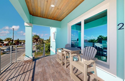 Flagler Beach Condo | Couple's Getaway, 2nd floor ocean view suite w/beautiful sunrises, patio, AC