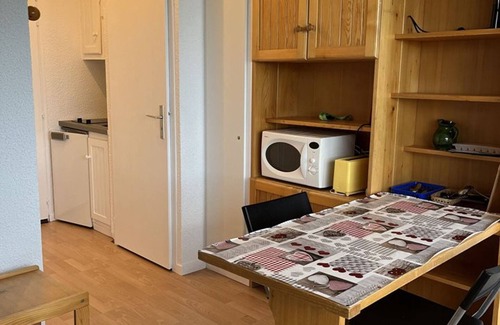 Plan Peisey Apartment | Cozy studio for 2 with balcony in Plan Peisey