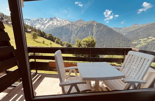 Plan Peisey Apartment | Cozy studio for 2 with balcony in Plan Peisey