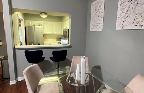 Highlands - Perkins Condo | Cozy 1- bedroom condo with 2 sofas is Steps from Everything