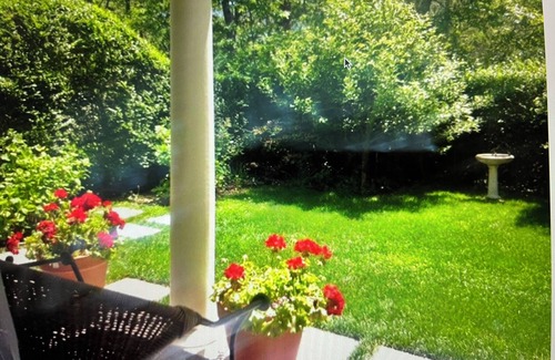 Brewster Apartment | Cozy 1 bedroom with fenced in yard, porch and association lake beach access