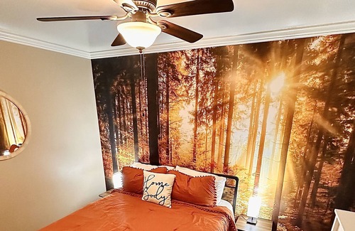 Gainesville Apartment | cozy 2-bed basement apartment with fast access to parks, Lake Lanier, and more.
