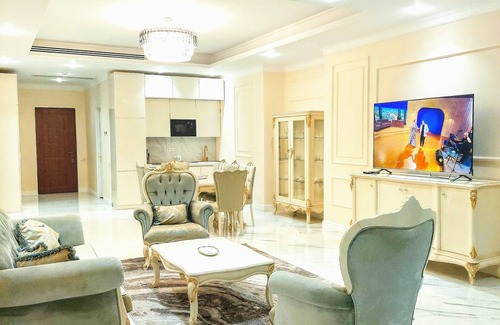 Saburtalo Apartment | Cozy 2-bedroom apartment with fitness room, WiFi in welcoming T'bilisi