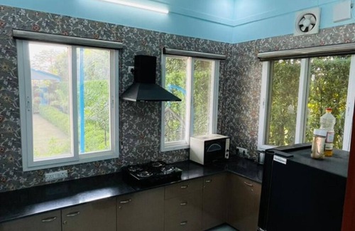 Noida Other | Cozy 2-bedroom farmhouse in awesome Noida with AC, WiFi
