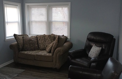 DeWitt House | Cozy 2-bedroom home 1 bath in DeWitt full kitchen Enclosed back yard, fire pit
