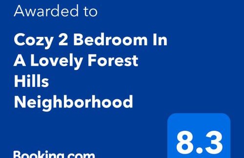 Queens Apartment | Cozy 2 Bedroom In A Lovely Forest Hills Neighborhood