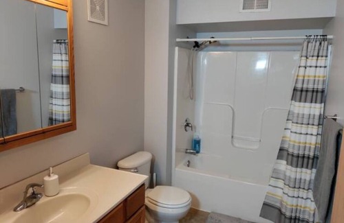 Quad Cities Condo | Cozy 2bd condo with Fireplace in Davenport, IA