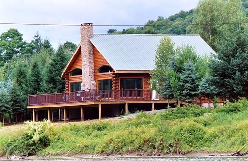 Hancock Cabin | Cozy 3-bedroom cabin sitting within feet of the West Branch of the Delaware