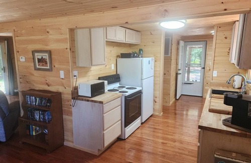 Free Soil Cottage | Cozy 3-bedroom cottage on the river in peaceful Free Soil!
