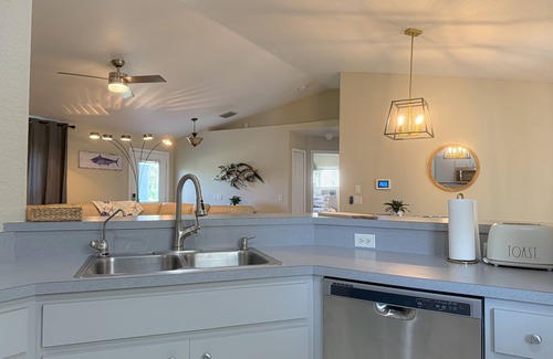 North Port House | Cozy 3-bedroom house with saltwater pool and private fenced back yard