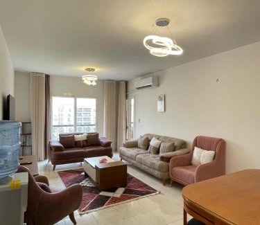 Al Rehab Apartment | Cozy 3BR Stay in Rehab City