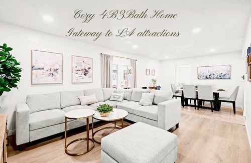 La Puente House | Cozy 4BR close to Disneyland and Downtown LA