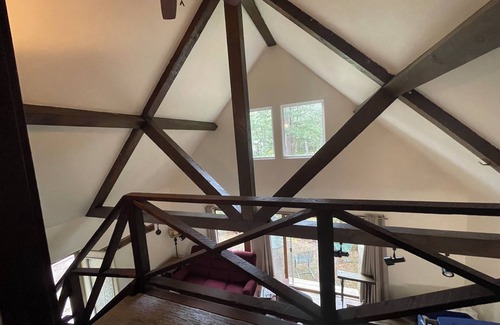 Land O Lakes Ski Chalet | Cozy A-Frame Chalet - on Bike Trail, UTV trail and close to town