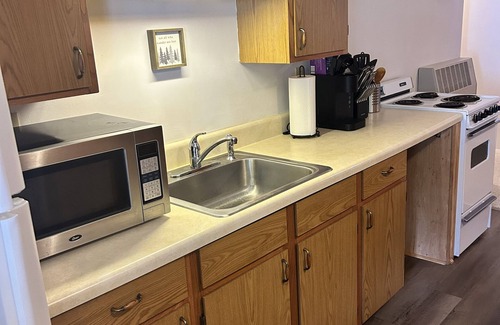 Au Sable Forks Apartment | Cozy Adirondack Apartment in Au Sable Forks, Close to Whiteface Mountain!