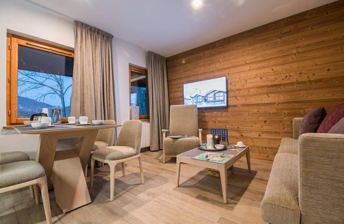 Praz-sur-Arly Apartment | Cozy Alpine Apartment in Praz-sur