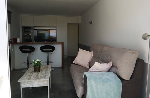 Urbanizacion Puerto de Estepona Apartment | Cozy and modern, overlooking the Mediterranean Sea. Near the beach, harbor and center.