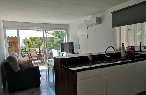 Urbanizacion Puerto de Estepona Apartment | Cozy and modern, overlooking the Mediterranean Sea. Near the beach, harbor and center.