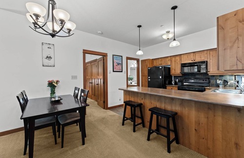Sun Peaks Condo | Cozy and Quiet 2 bedroom ski in/ski out condo with private HOT TUB