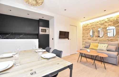 Les Halles Apartment | Cozy Apartment - 1br/4p - Sentier