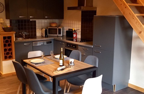 Le Grand-Bornand Apartment | Cozy apt. for 5, near slopes and shuttle, south-facing balcony