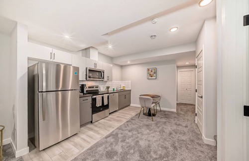 Northwest Calgary Apartment | Cozy Basement Suite, tastefully furnished