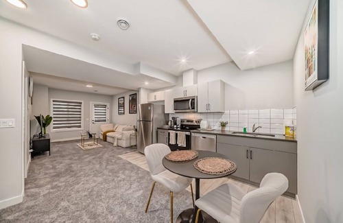 Northwest Calgary Apartment | Cozy Basement Suite, tastefully furnished