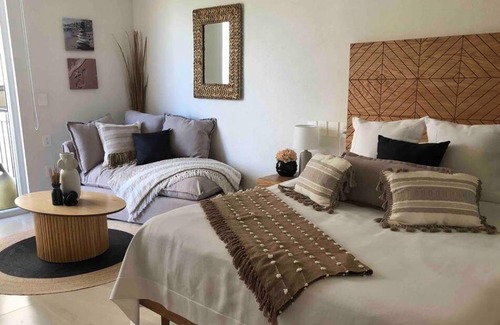 Bucerias Apartment | Cozy Boho Studio, One Block to the Beach