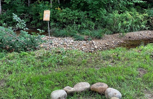 Bartlett RV Rental | Cozy brookside campsite 2