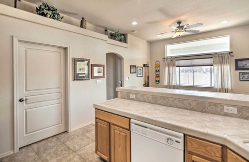 Sunridge Estates House | Cozy Bullhead City Home w/Patio & Mountain Views!