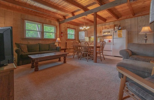 Blowing Rock Apartment | Cozy Cabin #38 - Sleeps 6 - Full kitchen + fireplace - between Boone & Blowing Rock NC