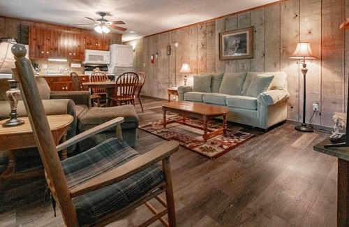 Blowing Rock Apartment | Cozy Cabin #8- Sleeps 4 - Full kitchen + fireplace - between Boone & Blowing Rock NC