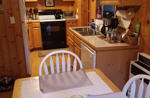 Baring Cabin | Cozy cabin on the river near Stevens Pass. Pet friendly with lots of amenities