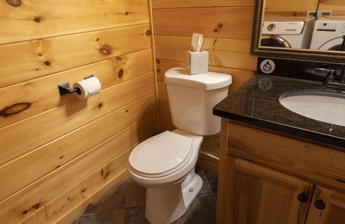 Lake Lure Cabin | Cozy Cabin w/ Breathtaking Mountain view, hot tub, fire fit, game room & luxury.
