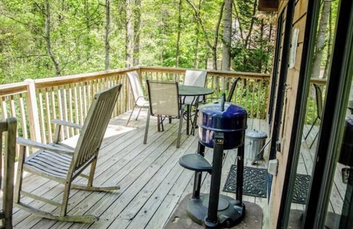 Skyland Cabin | Cozy Cabin w/Hot tub 3.7 miles from Biltmore House