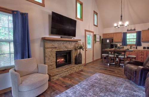 Townsend Cabin | Cozy cabin with mtn view and an awesome media room in charming Townsend.