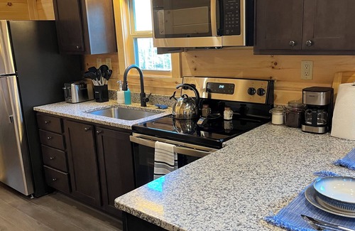Mill Spring Cabin | Cozy cabin with WiFi and AC in charming Mill Spring