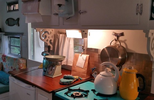 Farmington House | Cozy Camper in the Woods w/Trails & Fishing Pond - showcased by HGTV!
