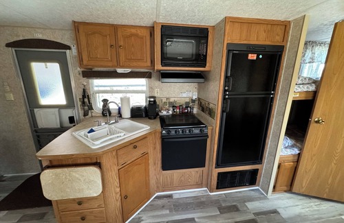 Watkins Glen RV Rental | Cozy Camper w/private hot tub. Close to Watkins Glen The Springdale unit 4