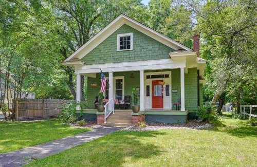 Lindley Park House | Cozy Casa Verde Getaway - 1 Mi to UNCG Campus