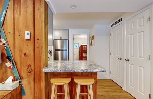 Waterville Valley Condo | Cozy condo near town square & slopes w/gas fireplace, pool/deck-Dog Friendly